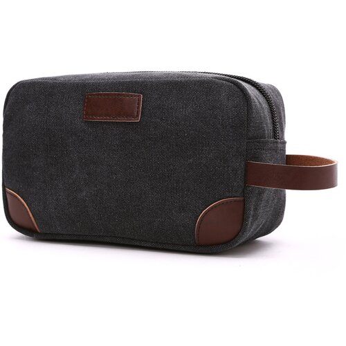 INF Nova platnena toaletna torba za potovanja Black, (21691833) Slike