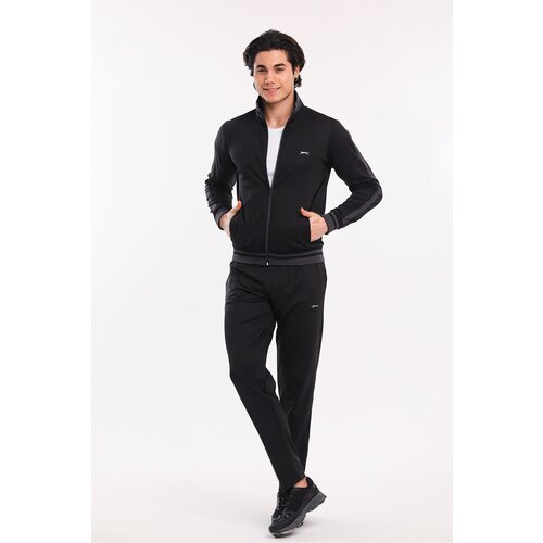 Slazenger Sweatsuit Black Regular fit