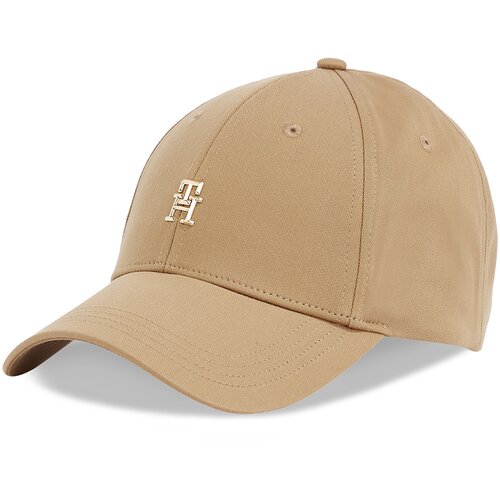 Tommy Hilfiger Kapa s šiltom Elevated Chic Cap AW0AW17128 Khaki Cene