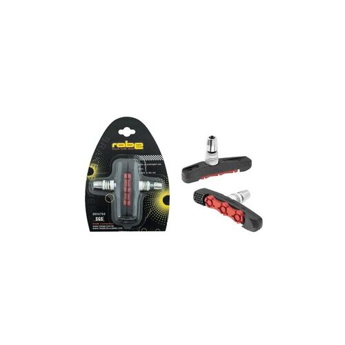 Rabe Pakne v-brake abs crno crvene 70mm 3404112 Cene