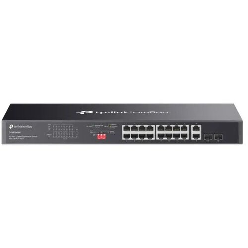 Tp-link lan switch  DS1018GMP 18x1G/16PoE/250W/Smart/RM Cene