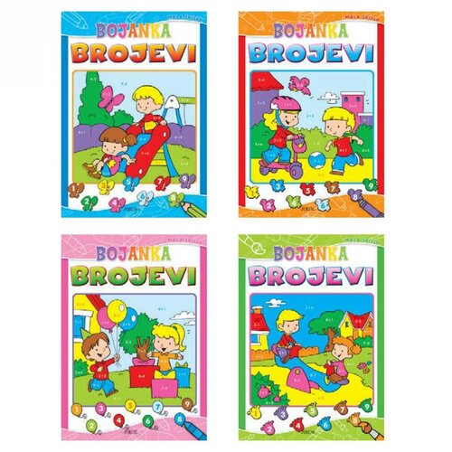 FORUM Bojanka Brojevi 1-4 Cijene
