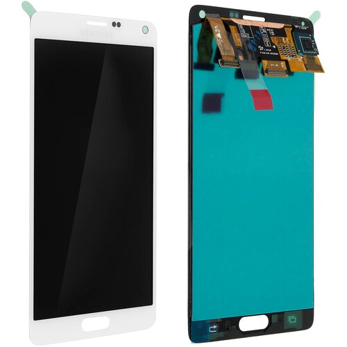 Samsung Originalna kompletna enota [Service Pack]: LCD zaslon na dotik str. Galaxy Note 4 - bel, (21733412) Cene