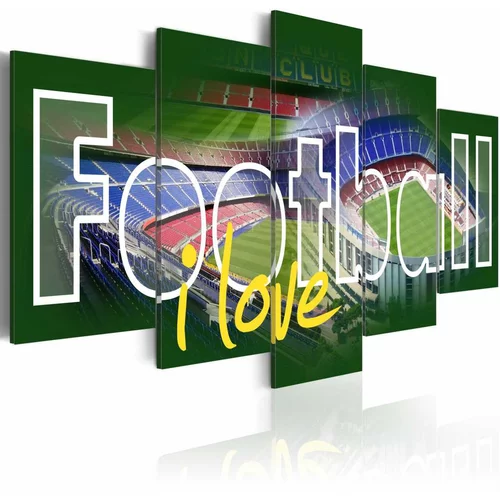  Slika - I Love Football 200x100
