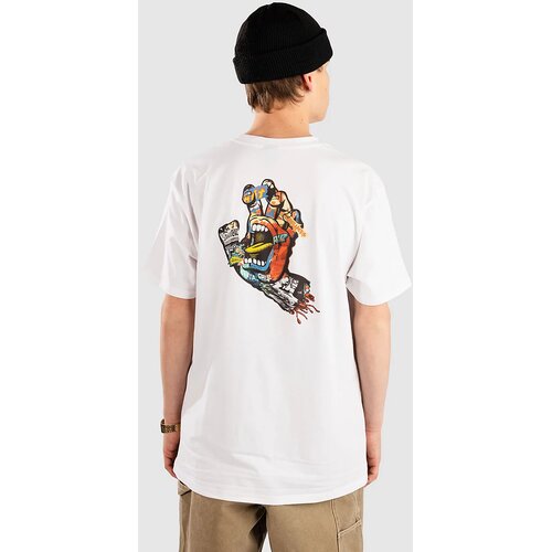 Santa Cruz Collage Hand T-shirt white Cene