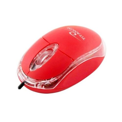 Titanum Mi&scaron; 3D RAPTOR, USB, optical, red, 1000 dpi, red, TM102R Cijene