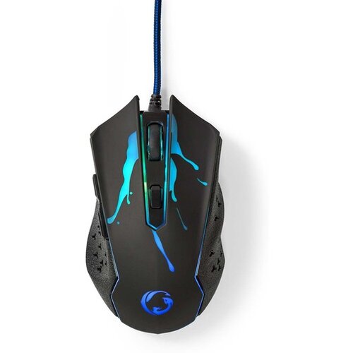 Nedis gaming miška, žična, 3600DPI 6 GUM, GMWD210BK Cene