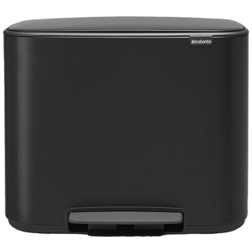 Brabantia Koš za smeti Bo Pedal Bin, 3 x 11 L, črn Cene