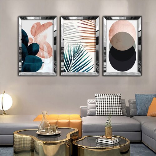 Wallity dekorativna slika Huhu409, 50x70cm, 3 dela Slike