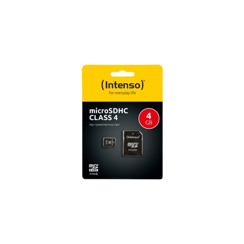 Intenso SDHCmicro+ad-4GB/Class4 Cijene