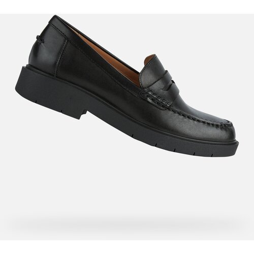 Geox Black women&amp;#039;s moccasins Spherica EC-1 - Women&amp;#039;s Slike