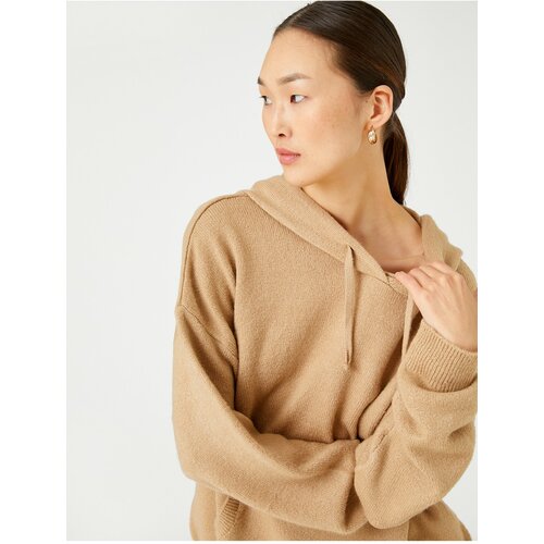 Koton Sweater - Brown - Oversize Cene