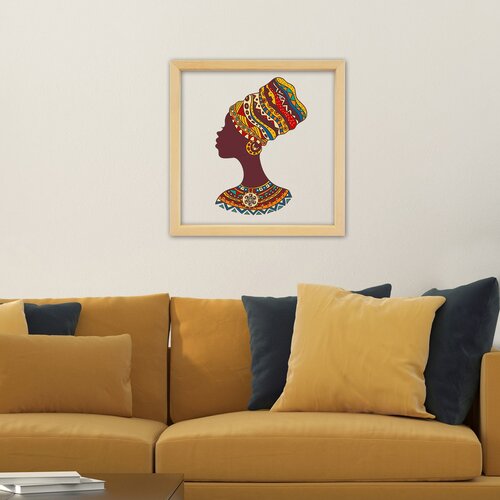 Wallity CAM393434227 multicolor decorative framed painting Cene