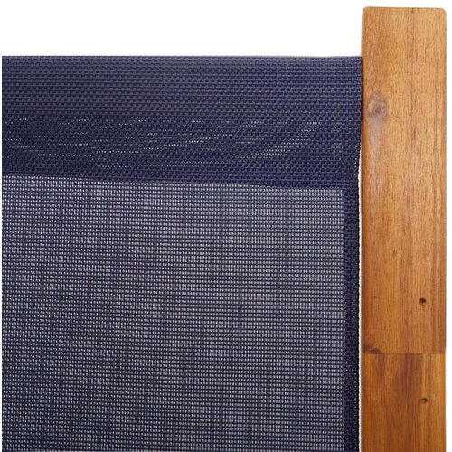 VidaXL Sobna pregrada s 4 panela tamnoplava 280x180 cm Slike