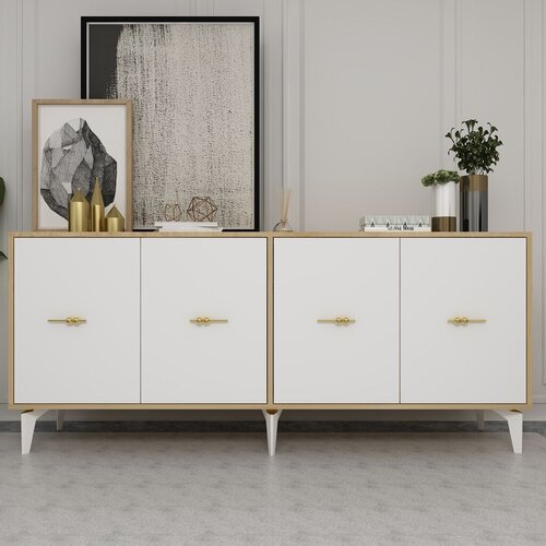 Hanah home Konzolni sto Sinta, 180x82.6x35 cm, Beli Cene