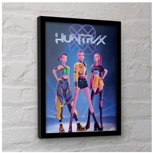 KPop Demon Hunters Uokvirena slika 30 x 40 cm Cene