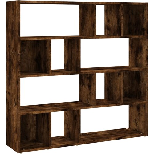 Maison Chic Knjižna omara - Knjižni regal dimljeni hrast 105x24x102 cm, (21723303) Cene