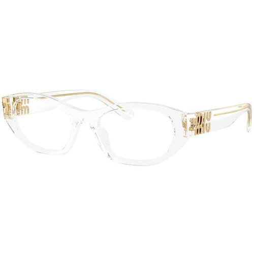 Miu Miu MU03WV 15Z1O1 L (53) Kristalna/Kristalna Slike