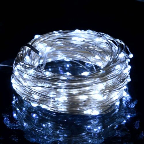 VidaXL led mikro traka s vilinskim svjetlima 40m 400 led hladna bijela Slike