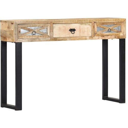  Konzolni stol od masivnog drva manga 110 x 30 x 76 cm Slike