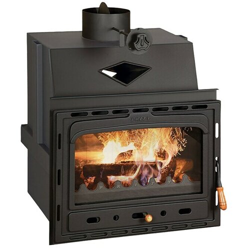 Prity Umetak za kamin C (15 kW, Crna) Slike
