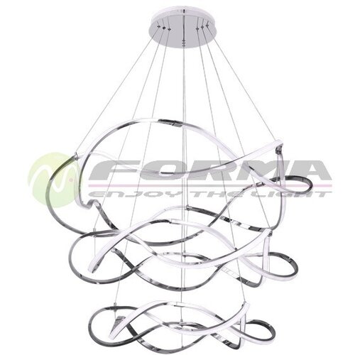  LED viseća lampa F2012-300V CH Slike