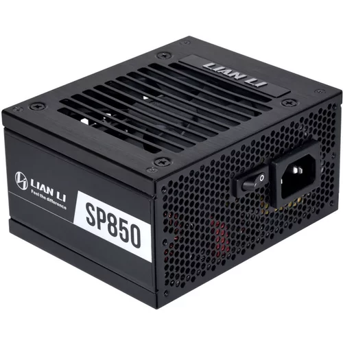 Lian Li napajalnik SFX SP850, 850W, 80 PLUS Gold, Modularni, črn