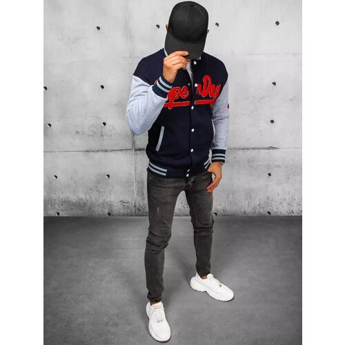 DStreet Bluza męska rozpinana granatowa Cene