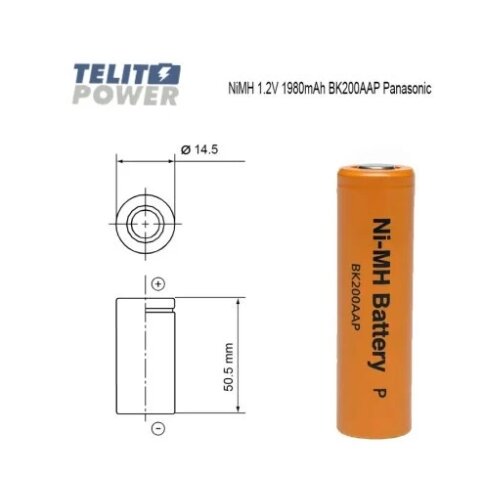  Baterijski paket 6V 2000mAh BK200AA Ni-MH Panasonic Cene