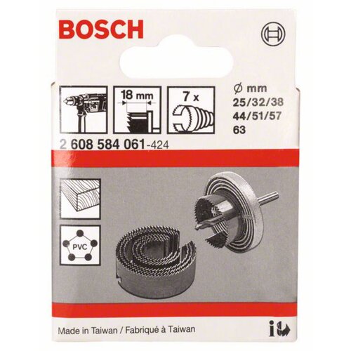 Bosch KRONA ZA LES 7 DELNA 25-63 MM CILINDRIČNO VPENJANJE Cene