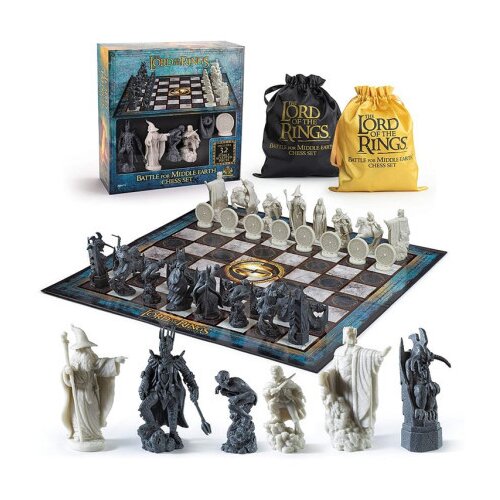 Noble Collection The Lord Of The Rings - Gifts - Battle For Middle-Earth Chess ( 051914 ) Slike