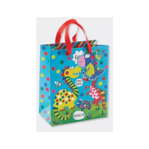 Rachel Ellen Designs Ukrasna kesa - Dinosaurusi 24x20x11 ( GBM03 ) Slike