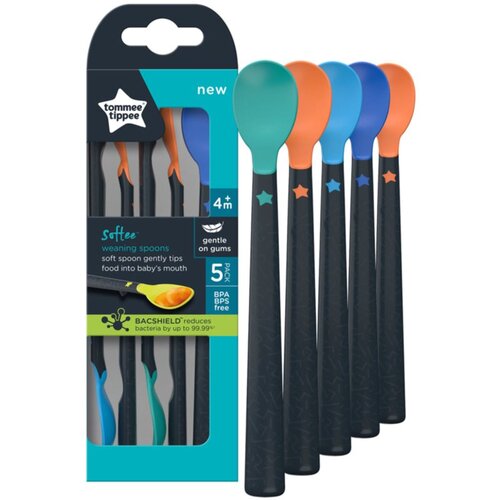 Tommee Tippee Softee žličica 5 kom 4m+ 5 kom Cene