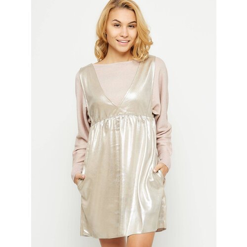 Yups V-neck tunic silver Slike