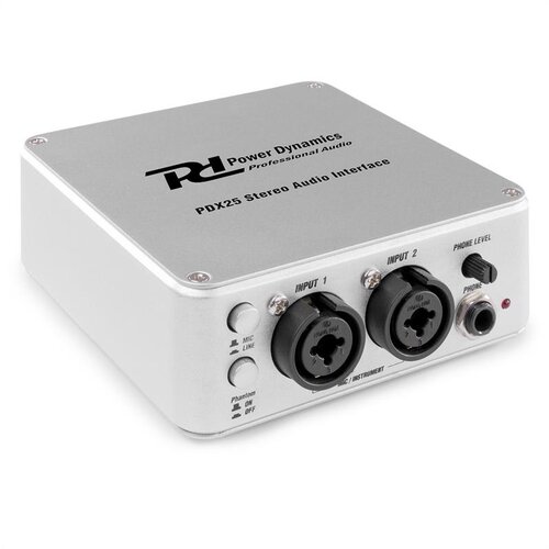 power dynamics PDX25, audio-stereo vmesnik, vključno z Audacity softwerom Cene
