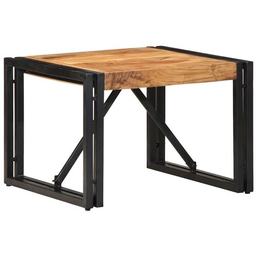 vidaXL kavna mizica 50x50x35 cm masivni les akacija Cene
