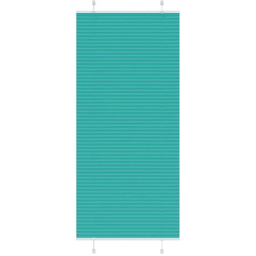 vidaXL Plisirana žaluzija petrolejno zelena 100x200 cm širina blaga 99,4 cm poliester, (5000297125) Cene