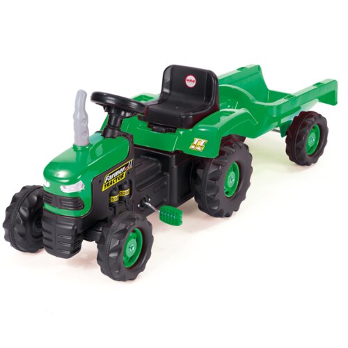Dolu Traktor na pedale sa prikolicom Slike