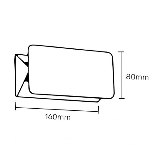 Bb Link led svetiljka JM-021 zidna siva 5W 4000K IP54 Cene