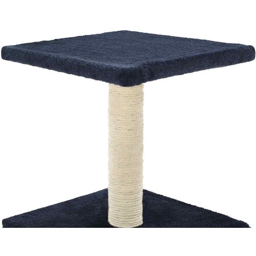  Penjalica za mačke sa stupovima za grebanje od sisala 55 cm tamno plava Slike