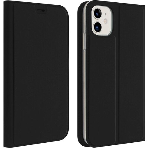 AVIZAR Crn ovitek z držalom za kartico in videoposnetkom, satenast ucinek za iPhone 11, (20599981) Cene