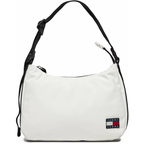 Tommy Jeans Ročna torba Tjw Essential Daily Shoulder Bag AW0AW15815 Ancient White YBH