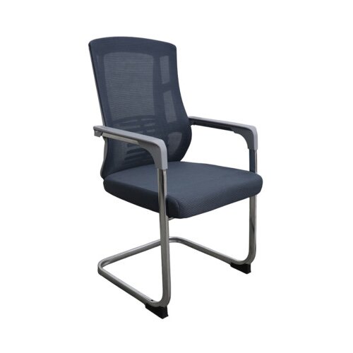Master Stolica kancelarijska fiksna 37x5/50x50/65x47x105cm siva 908C Slike