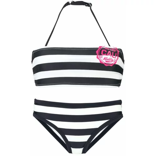 Bench Bikini temno roza / črna / bela