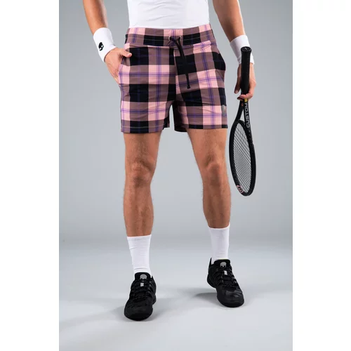 Hydrogen Men's Shorts Tartan Shorts Pink/Black L