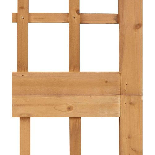 VidaXL Sobna pregrada / re&amp;scaron;etka sa 6 panela od jelovine 242,5x180 cm Slike