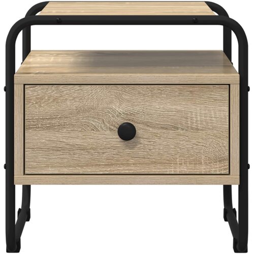  Noćni ormar Hrast sonoma 40 x 39,5 x 40 cm Konstruirano drvo Slike