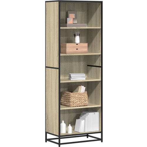 vidaXL Knjižna omara sonoma hrast 60x35x170,5 cm inženirski les Cene