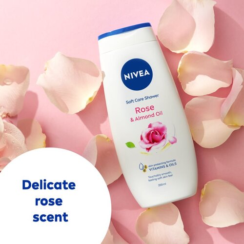 Nivea gel za tu&amp;scaron;iranje care &amp;amp; roses 250 ml Slike