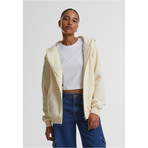 Urban Classics Women&amp;#039;s zip-up sweatshirt Fluffy cream Slike